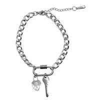 Wrist and ankle chain with heart ..