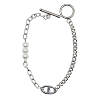 Wrist and ankle chain with pearls..