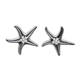 Stud earrings with starfish and pearls INAGLAM