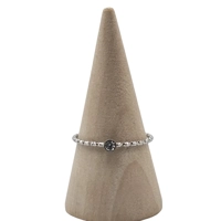 Ring twisted with zirconia INAGLAM