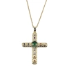 Neck chain with cross w..