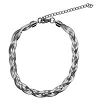 Knitted chain for ankle and wrist..