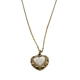 Necklace with heart of pearl INAGLAM