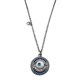 Necklace with zirconia and evil eye INAGLAM
