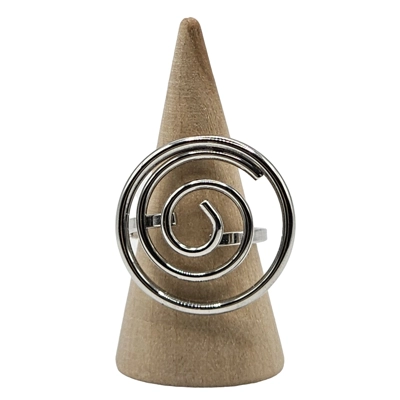 Ring one size with spiral pattern INAGLAM