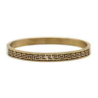 Solid bracelet with meander INAGLAM