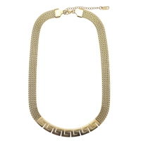 Necklace with meander motif INAGLAM