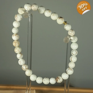 Magnesite Stretchy Bracelet Magnesite Stretchy Bracelet