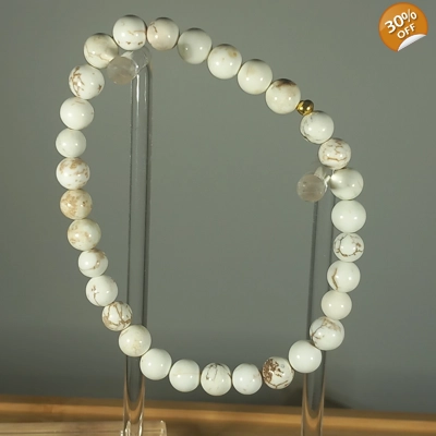 Magnesite Stretchy Bracelet