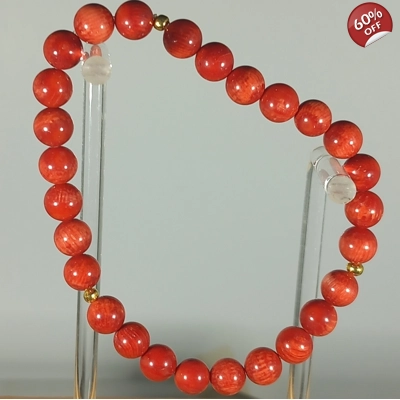 Bamboo Coral Bracelet