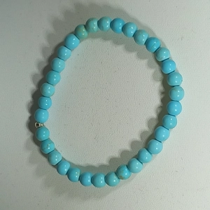 Magnesite Stretchy Bracelet Magnesite Stretchy Bracelet