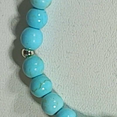 Magnesite Stretchy Bracelet