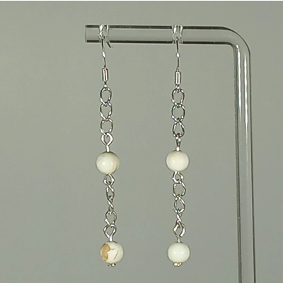 Magnesite Drop Earrings