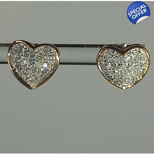 Diamond cluster stud earrings Diamond cluster stud earrings