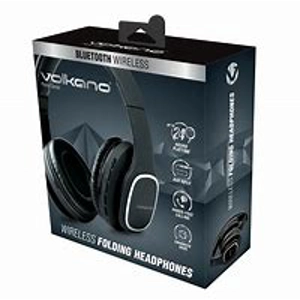 Volkano Phonic Series Bluetooth Headphones - Black