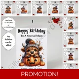 A5 or A4 Personalised Card - Happy Bir..