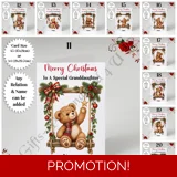 A5 or A4 Personalised Card - Merry Chr.. A5 or A4 Personalised Card - Merry Chr..