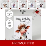 A5 or A4 Personalised Greeting Card - .. A5 or A4 Personalised Greeting Card - ..