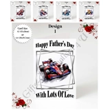 A5 or A4 Designed Greeting Card - Happ..