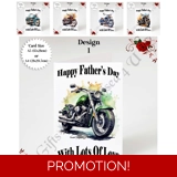 A5 or A4 Designed Greeting Card - Happ..
