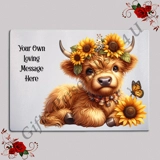 Personalised Glass Chopping Board - Hi..