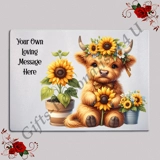 Personalised Glass Chopping Board - Hi..