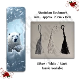 Designed Aluminium Bookmark - Book Lov..