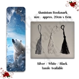 Designed Aluminium Bookmark - Book Lov..