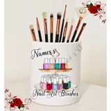 Personalised Ceramic Nail Art Brush Ho..