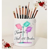 Personalised Ceramic Nail Art Brush Ho..