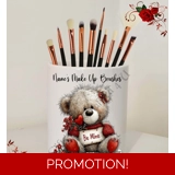 Personalised Ceramic Make Up Brush Hol..