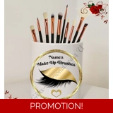 Personalised Ceramic Make Up Brush Hol..