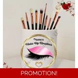 Personalised Ceramic Make Up Brush Hol..