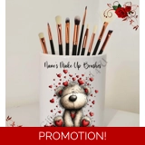 Personalised Ceramic Make Up Brush Hol..