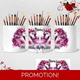 Personalised Ceramic Make Up Brush Hol..