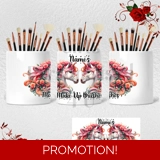 Personalised Ceramic Make Up Brush Hol..