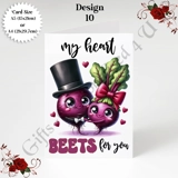 A5 or A4 Greeting Card - Valentine's D..