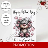 A5 or A4 Personalised Greeting Card - ..