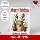 A5 or A4 Personalised Card - Merry..