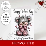 A5 or A4 Personalised Greeting Card - ..