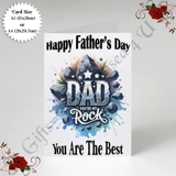 A5 or A4 Designed Greeting Card - Happ..