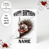 A5 or A4 Personalised Greeting Card - ..