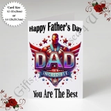 A5 or A4 Designed Greeting Card - Happ..