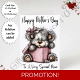 A5 or A4 Personalised Greeting Card - ..