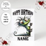A5 or A4 Personalised Greeting Card - ..