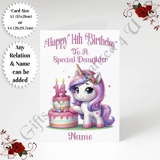 A5 or A4 Personalised Greeting Card - ..
