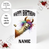A5 or A4 Personalised Greeting Card - ..