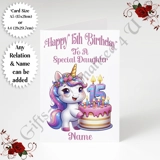 A5 or A4 Personalised Greeting Card - ..