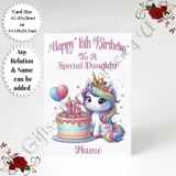 A5 or A4 Personalised Greeting Card - ..