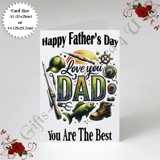 A5 or A4 Designed Greeting Card - Happ..